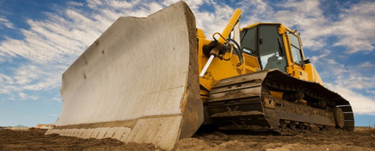 Bulldozer Grading